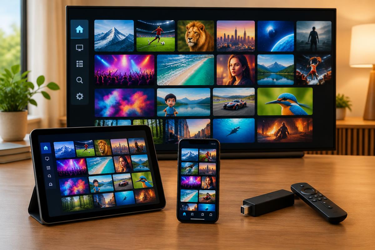 SSTV IPTV streaming on TV, tablet, phone, and streaming device